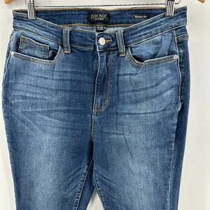 Judy Blue Jeans Womens 11/30 Blue High Rise Comfort Stretch Skinny Fit Denim